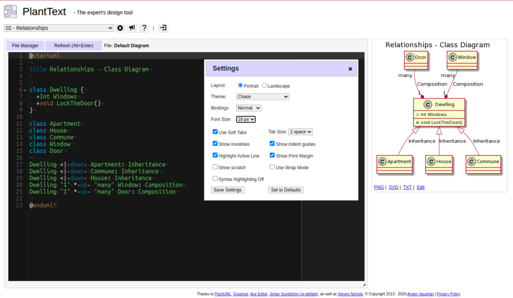 PlantText releases new features for 2022: syntax highlighting