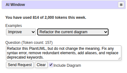 PlantText AI Window