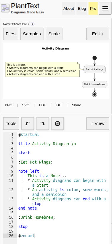 PlantText mobile
